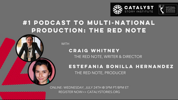 Whitney, Bonilla Hernandez Will Discuss The Red Note at Catalyst Story Institute